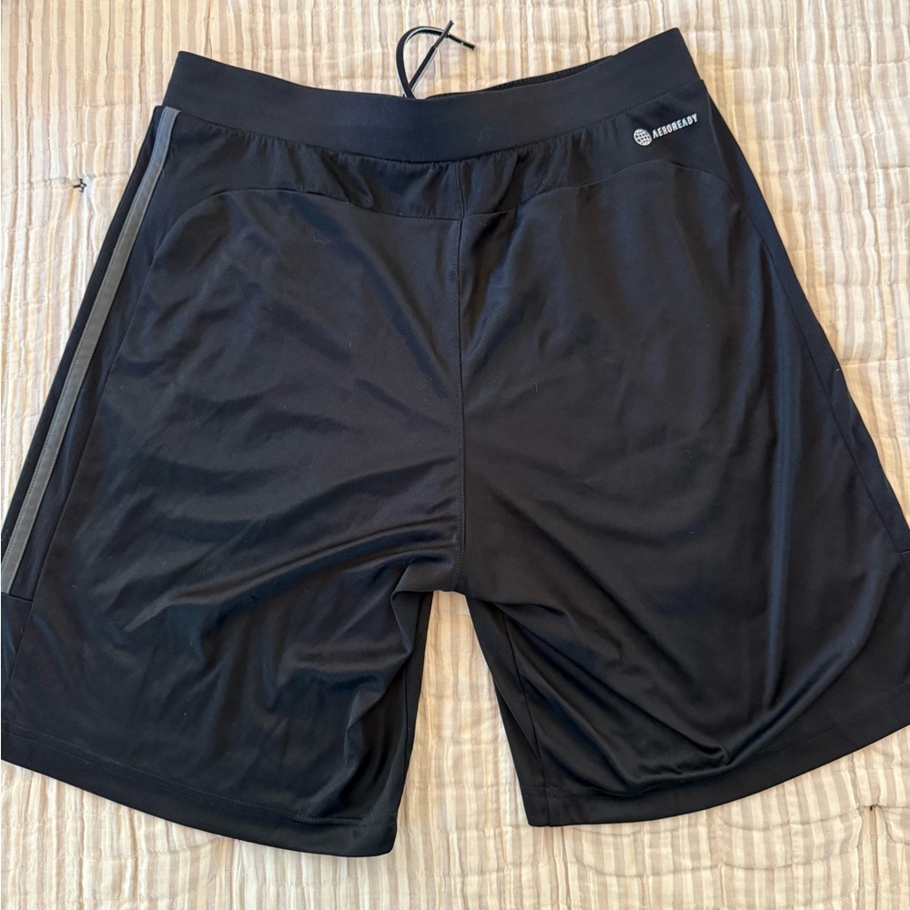 adidas Black Athletic Men's Shorts